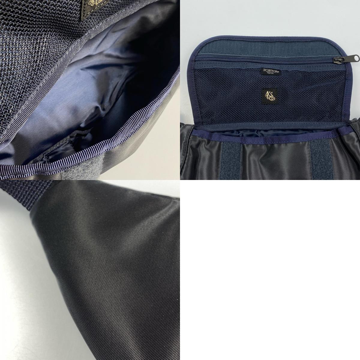 PORTER | ポーター Traveller Funny Bag ウエストバッグ KS21SGD06 ネイビー【姫路東店】