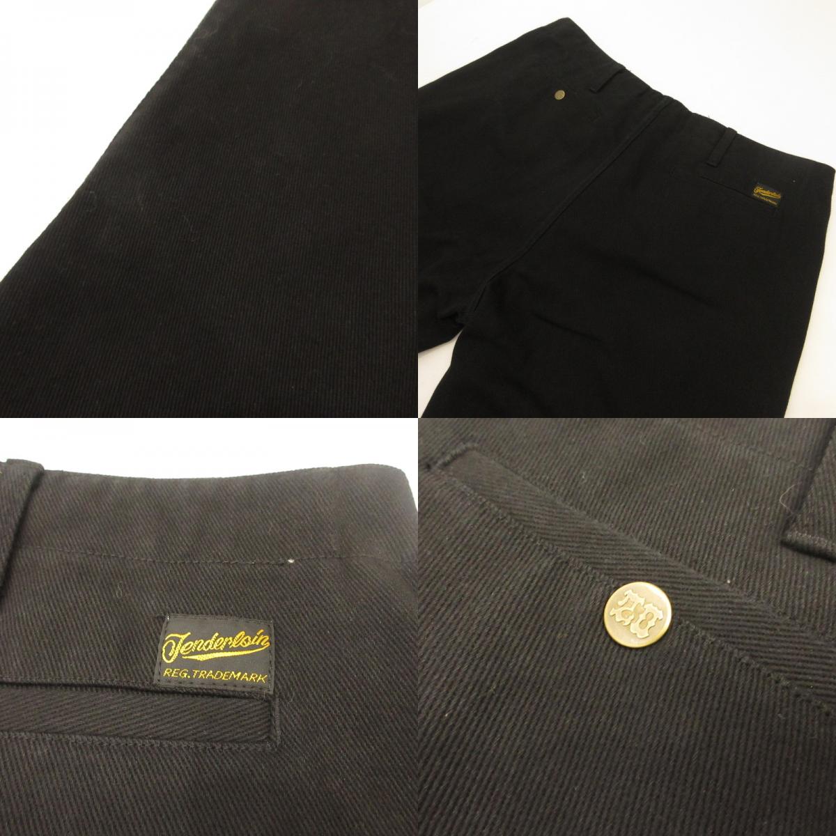 TENDERLOIN | WORK PANTS Black Size: XL