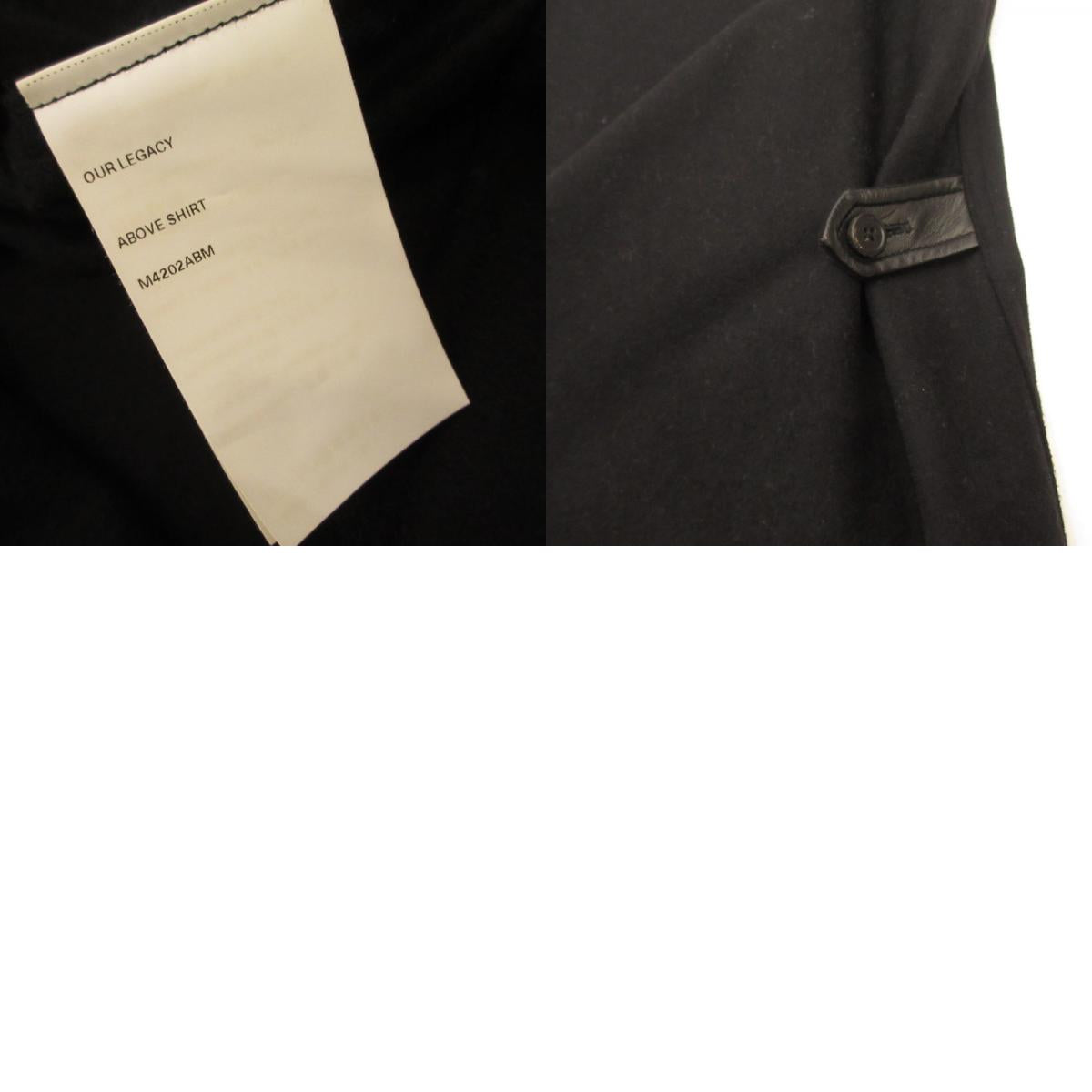 Our Legacy | OUR LEGACY ABOVE SHIRT Long Sleeve Shirt M4202ABM Black
