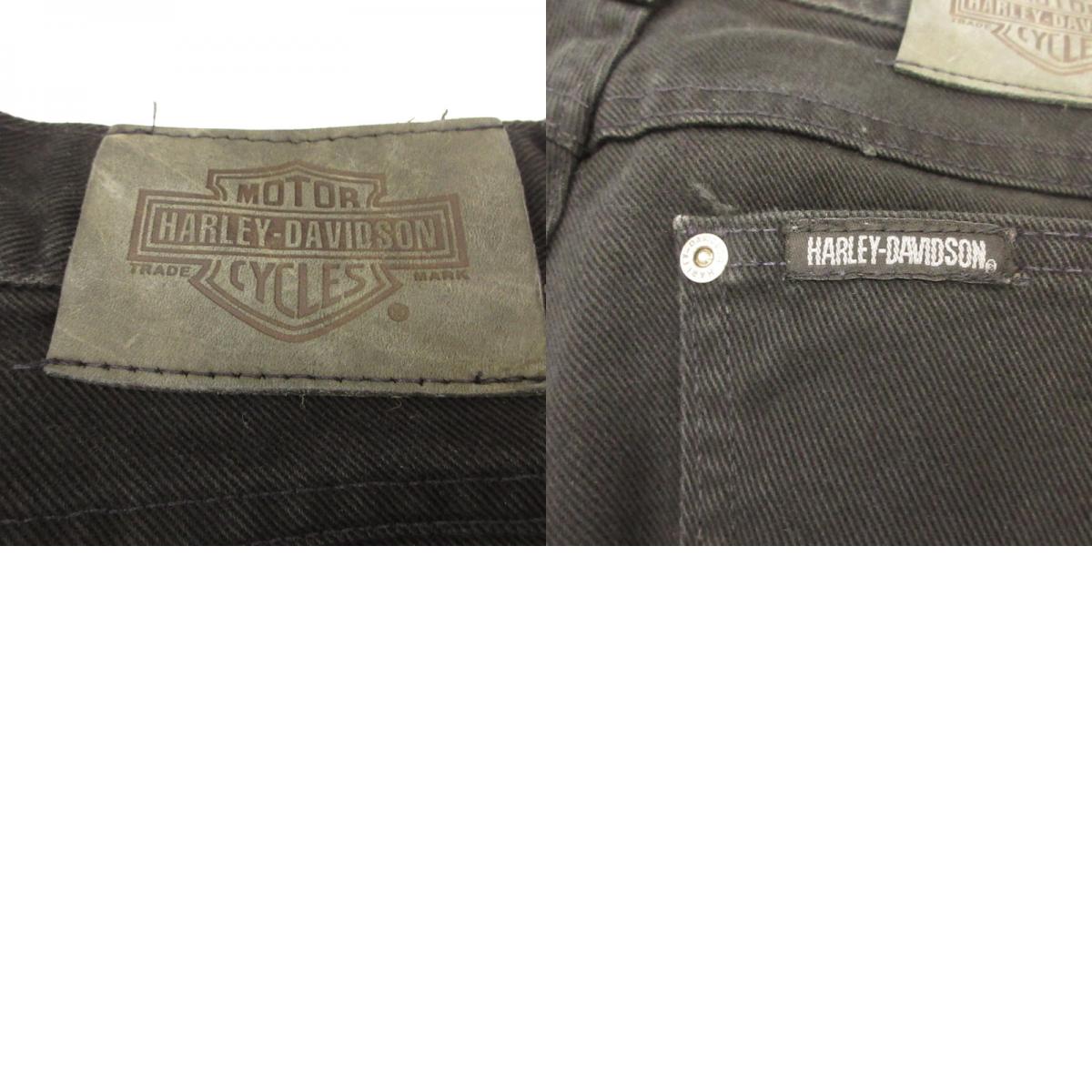 HARLEY-DAVIDSON | Harley-Davidson Denim Pants A6319 Black Size: 32