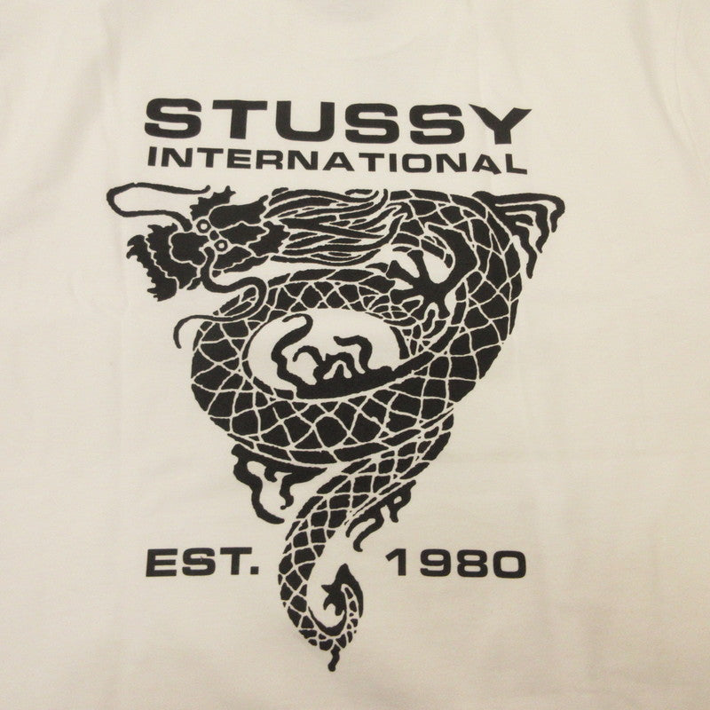 STUSSY | ステューシー DRAGON TEE 半袖Tシャツ 1905166 ホワイト サイズ:L