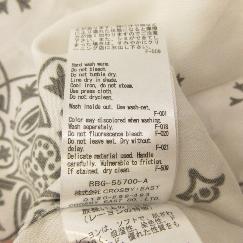 MIYAGIHIDETAKA | ミヤギヒデタカ Bandana SS shirt 半袖シャツ BBG-55700-A ×Saturdays NYC サイズ:L