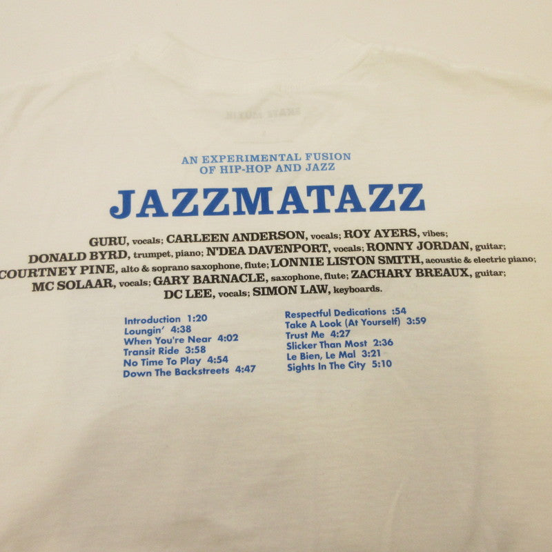 JAZZMATAZZ VOL.1 TEE 半袖Tシャツ ホワイト サイズ:L