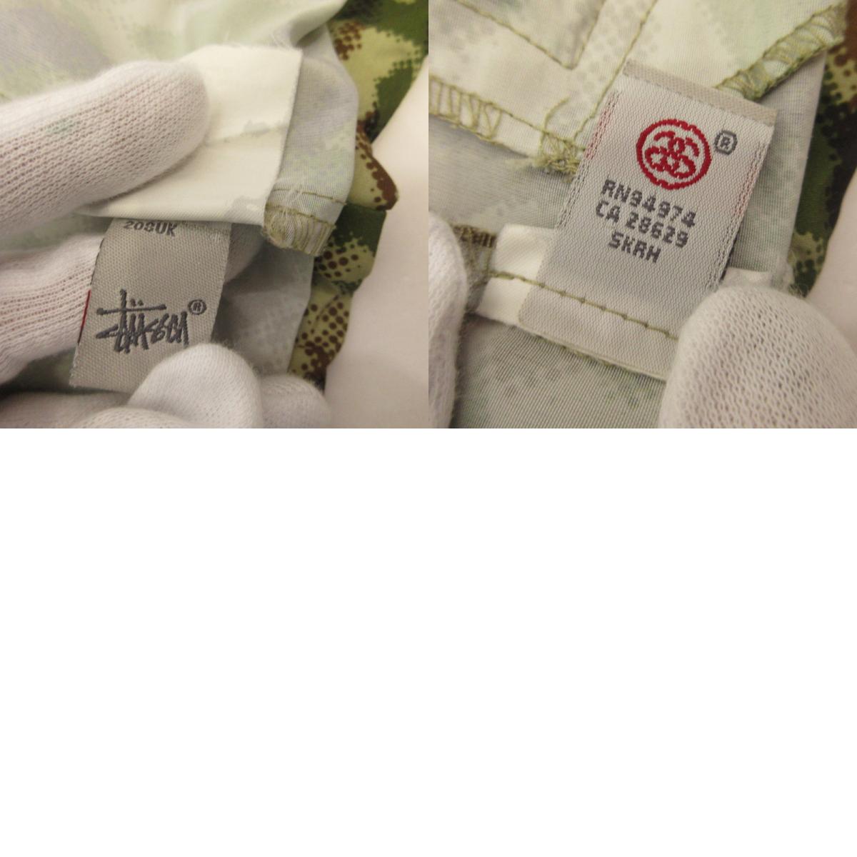 STUSSY | ステューシー ナイロンジャケット カモ サイズ:L