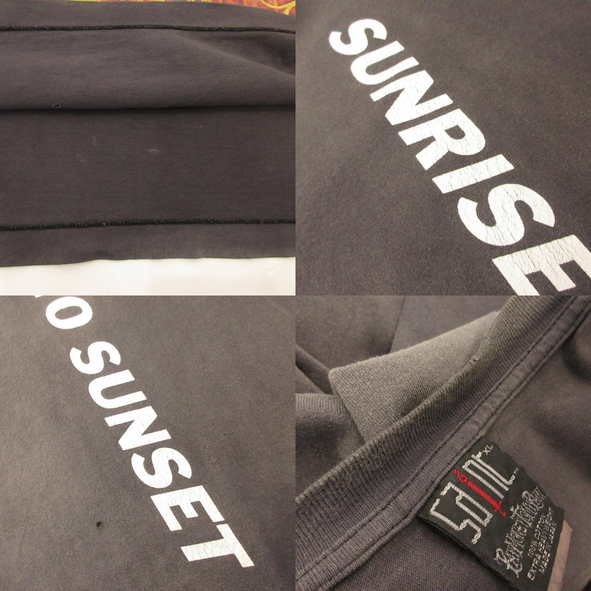 SAINT MICHAEL | セントマイケルセイントマイケル SR TO SS Long sleeve T-shirt 長袖Tシャツ SM-YS8-0000-C50 チャコールグレー サイズ:XL