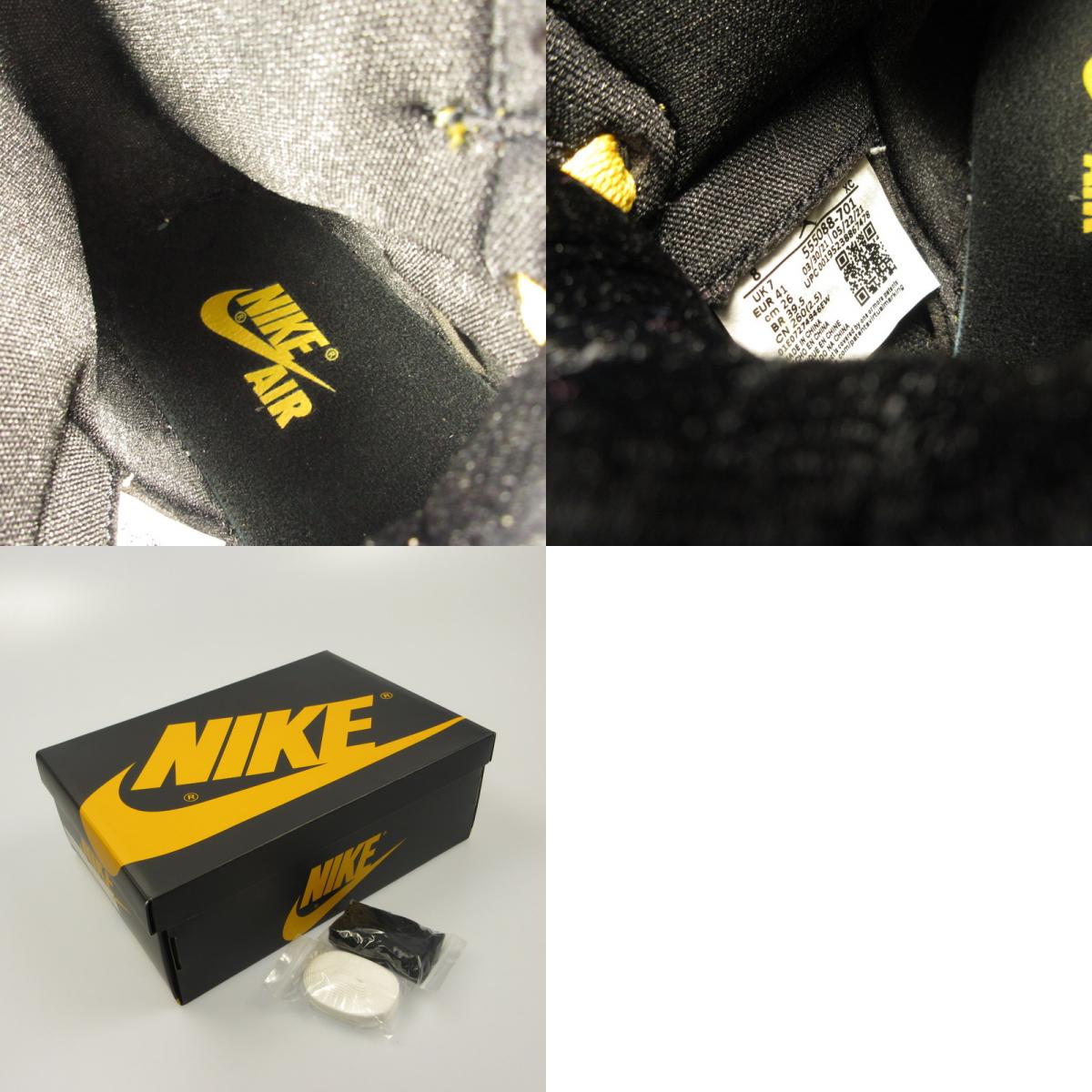 NIKE | ナイキ AIR JORDAN 1 RETRO HIGH OG スニーカー 555088-701 イエロー 26cm【姫路東店】