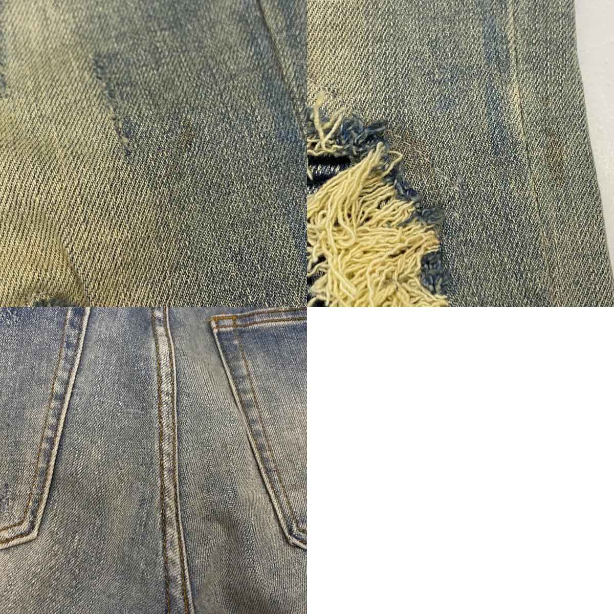 mnml | ミニマル X162 STRETCH DENIM デニムパンツ W:34 ライトブルー【姫路東店】