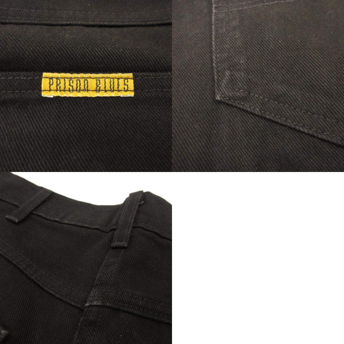 BASIC RELAXED FIT 5POCKET JEANS デニムパンツ 103 ブラック サイズ:34