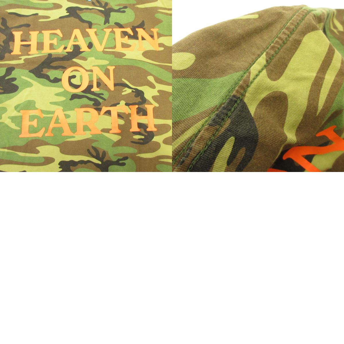 HEAVEN ON EARTH TEE 半袖Tシャツ DZ20 カモ サイズ:M