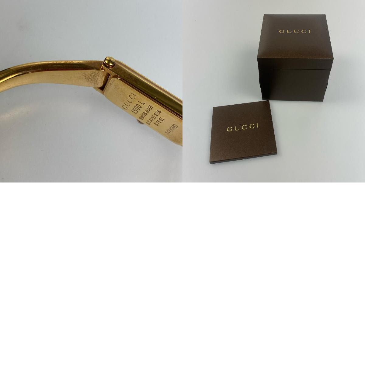 GUCCI | グッチ 1500L 腕時計 YA015560 ゴールド【姫路東店】