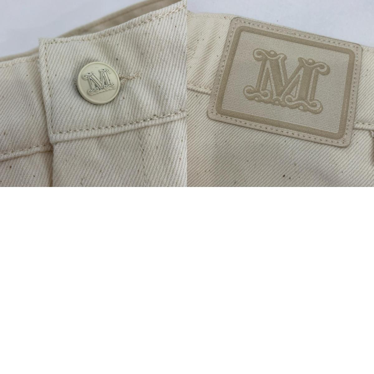 MAX MARA | マックスマーラ パンツ 24111311916 アイボリー サイズ:36【姫路東店】