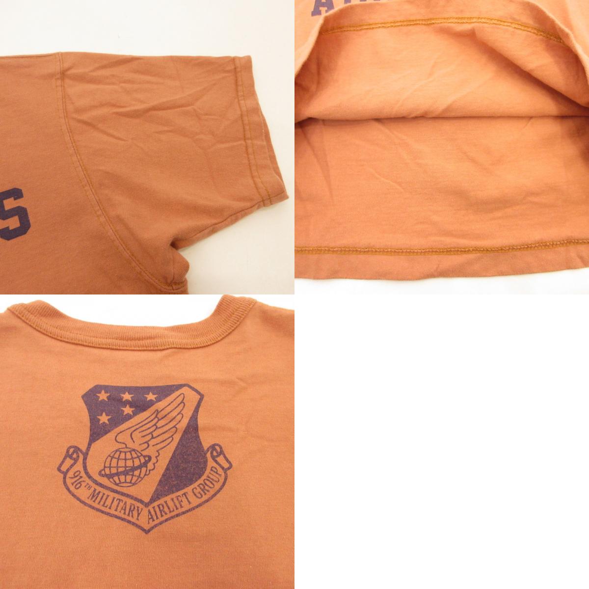 TOYS McCOY | トイズマッコイ THE TOTING TIGERS 77 半袖Tシャツ TMC2529 オレンジ サイズ:M