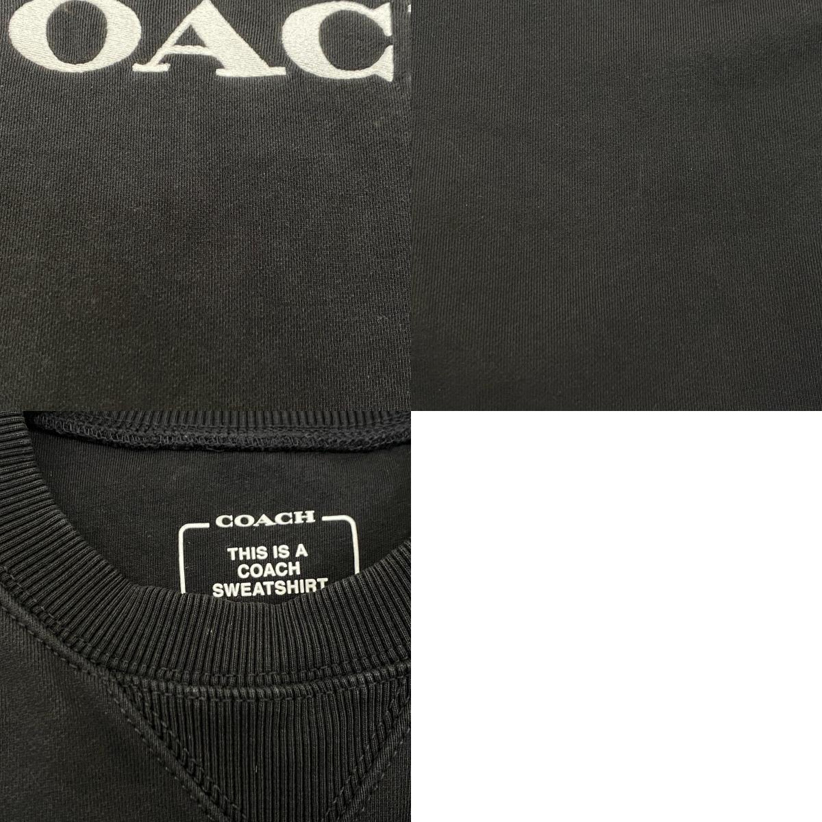 COACH | コーチ エッセンシャル クルーネック スウェット C8785 ブラック サイズ:S【姫路東店】