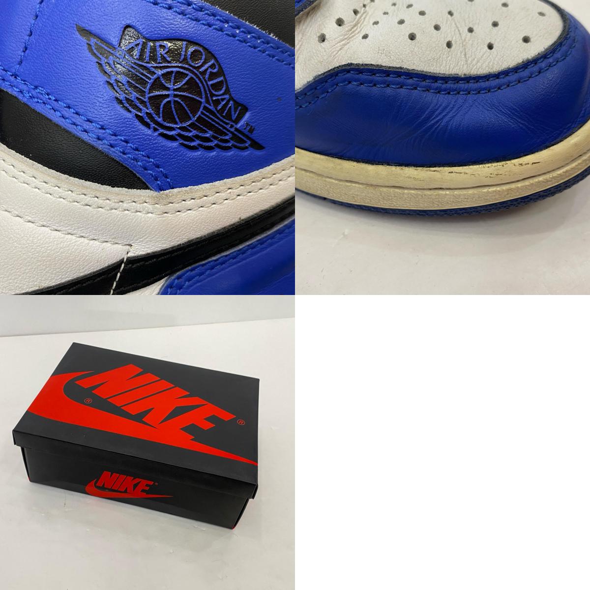 NIKE | ナイキ AIR JORDAN 1 RETRO HIGH OG GAME ROYAL スニーカー 555088-403 2018S/S 26.0cm ブルー 26cm【姫路東店】