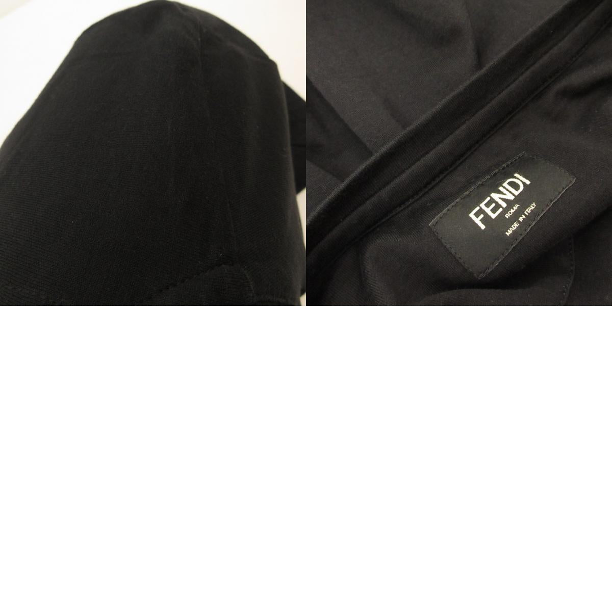 FENDI | フェンディ 半袖Tシャツ FY0894 A28U 国内正規タグ ブラック サイズ:S