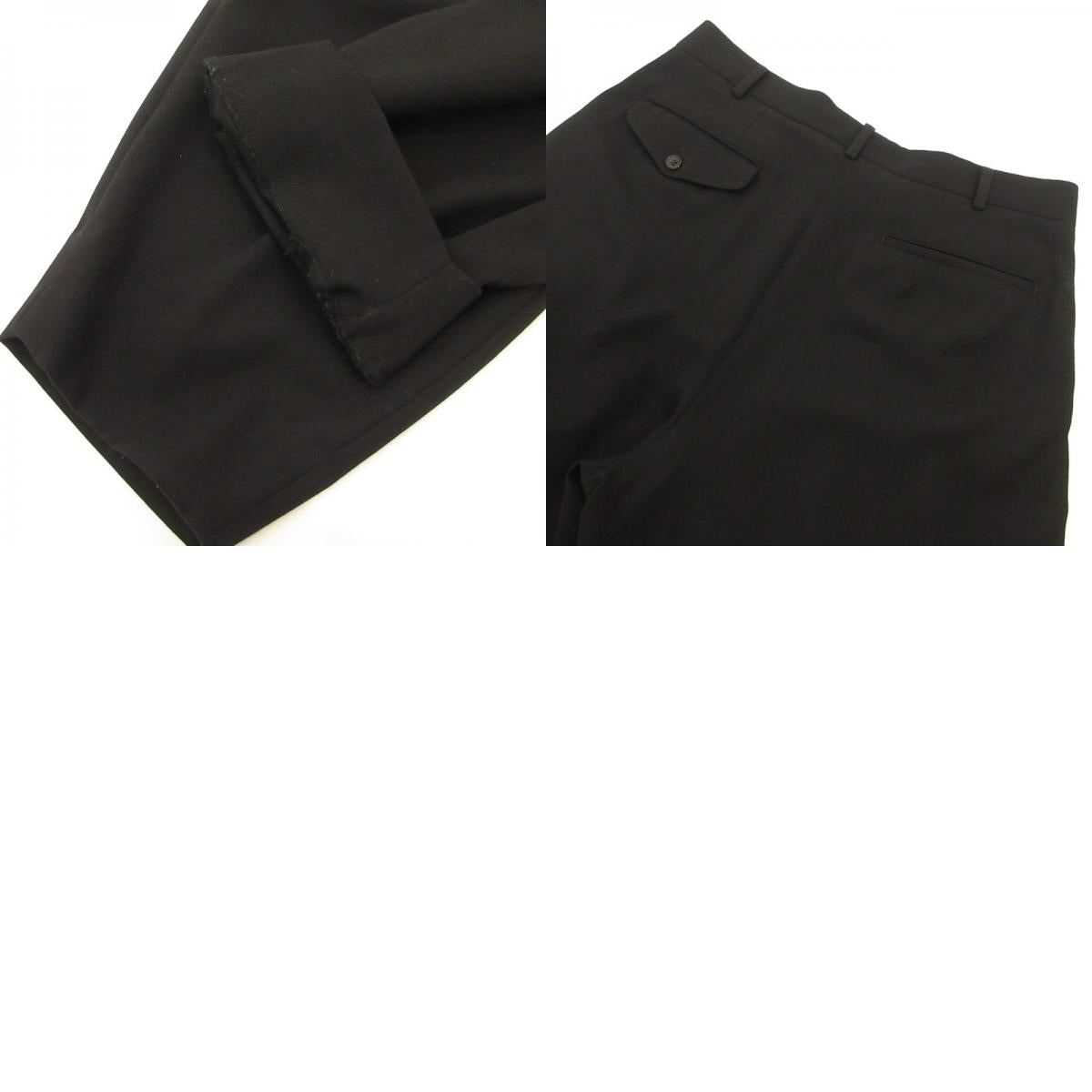 COMME des GARCONS HOMME PLUS | コムデギャルソンオムプリュス ボックスプリーツパンツ その他ボトムス PP-P049 ブラック サイズ:M
