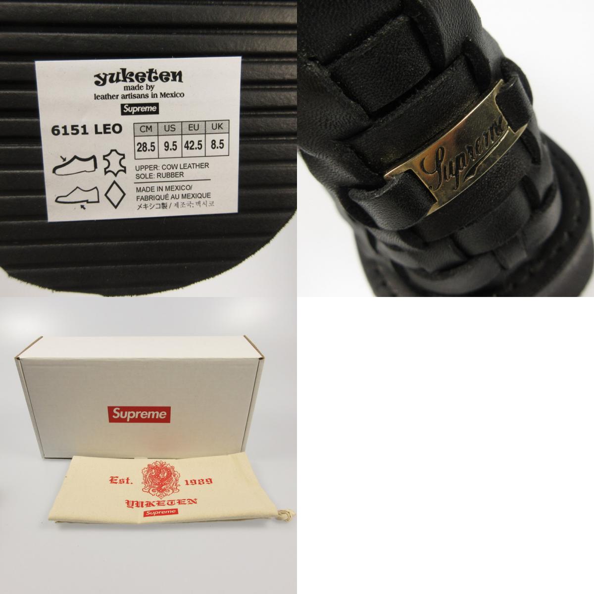 Supreme | シュプリーム Leo Sandal その他靴 ×Yuketen 2026S/S ブラック 28.5cm【姫路東店】