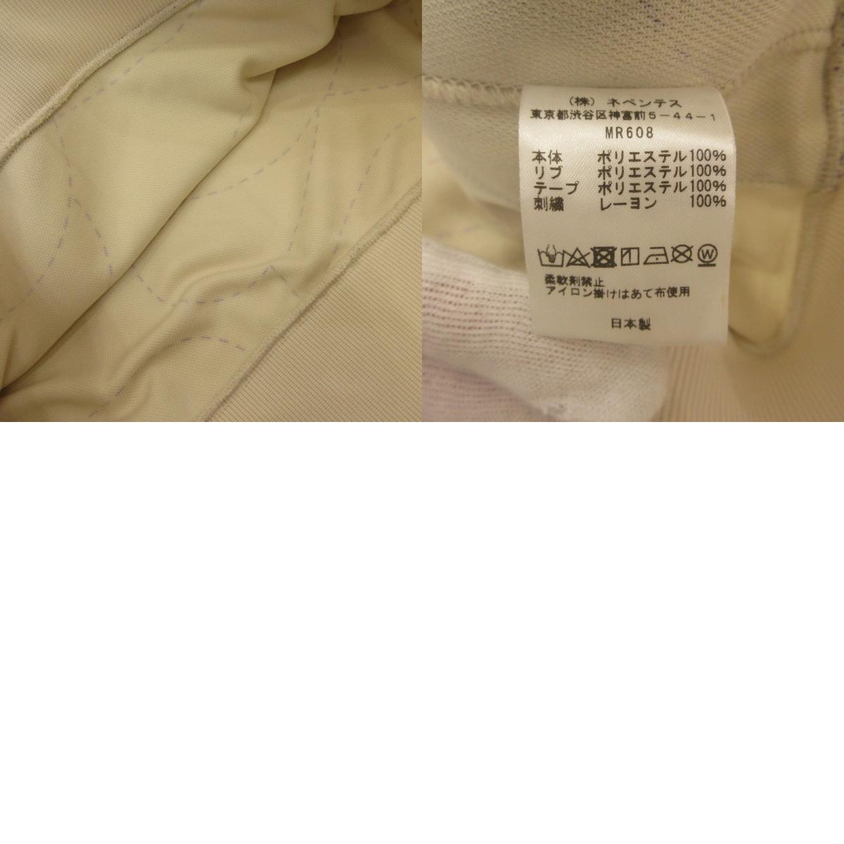 Needles | ニードルス Track Hoody - Poly Smooth / Printed パーカー MR608 ×DC SHOES アイボリー サイズ:L【姫路東店】