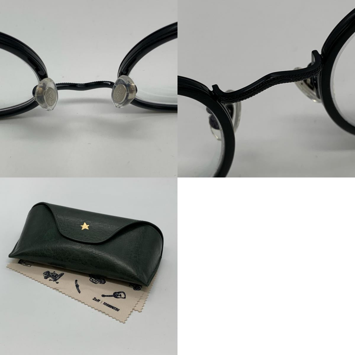 zoff | ゾフ TOSHIMITSU メガネ ×東海オンエアとしみつ 度入りメガネ サイズ:46□24 ブラック【姫路東店】