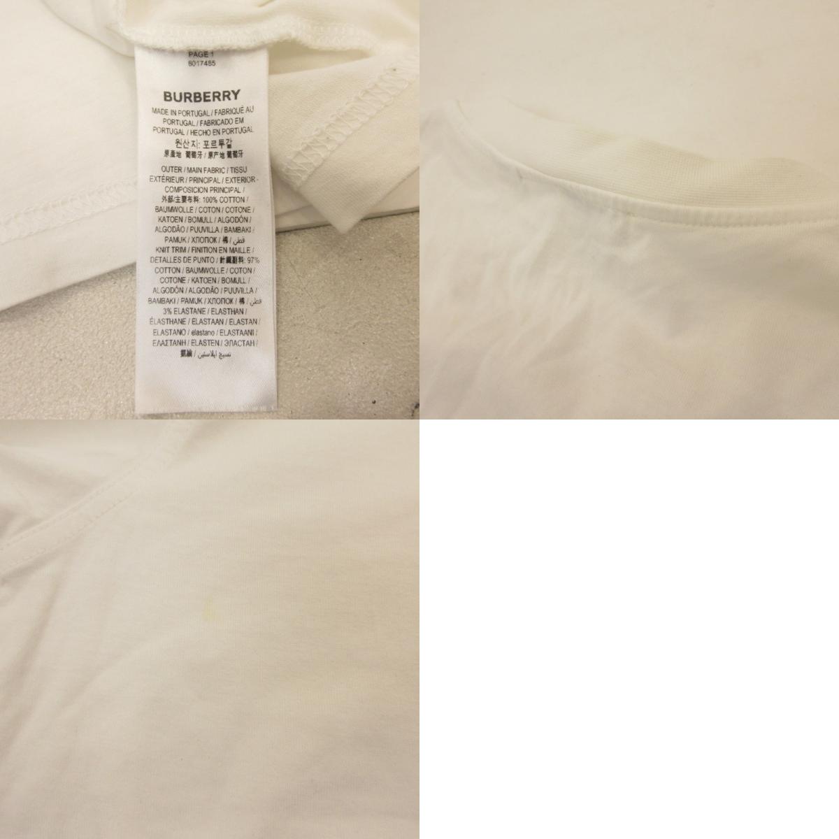 BURBERRY London England | バーバリーロンドンイングランド 半袖Tシャツ 8017485 ホワイト サイズ:S【姫路東店】