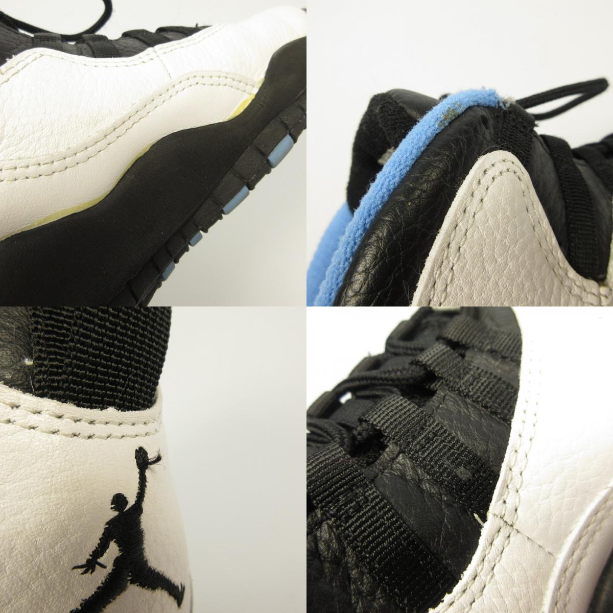 NIKE | ナイキ Air Jordan 10 OG 'Charlotte Hornets' (1994) スニーカー 130209-102 ホワイト 25.5cm【姫路東店】