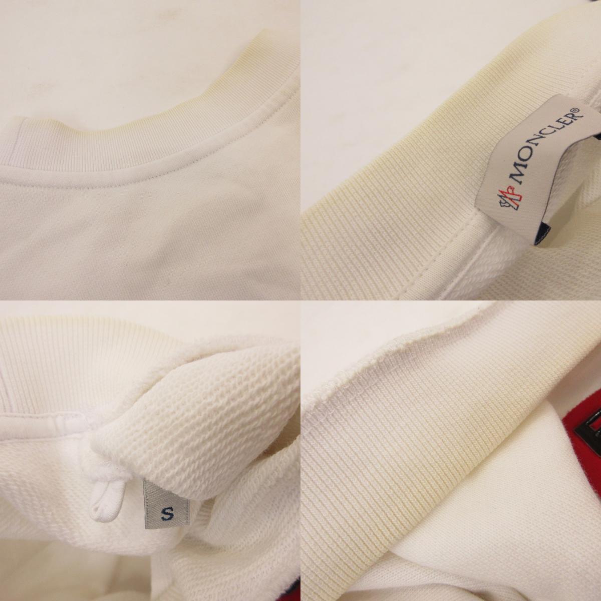 MONCLER | モンクレール スウェット E10918038750 国内正規品 ホワイト サイズ:S【姫路東店】
