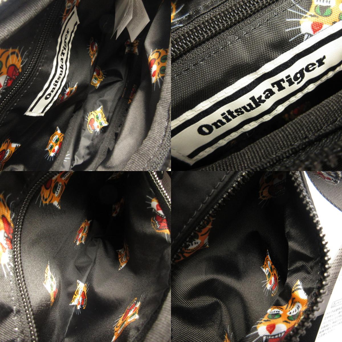 ONITSUKA TIGER | オニツカタイガー SMALL MESSENGER BAG ショルダーバッグ 3183B104 ブラック【姫路東店】