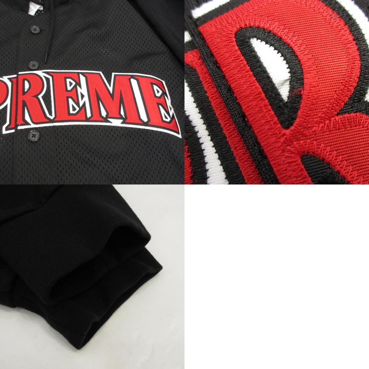 Supreme | シュプリーム MESH HOODED L/S BASEBALL JERSEY パーカー 2020S/S ブラック サイズ:S【姫路東店】