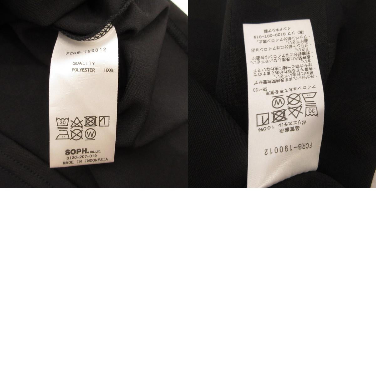 FCRB | エフシーアールビー 半袖Tシャツ FCRB-190012 ブラック サイズ:S【姫路東店】