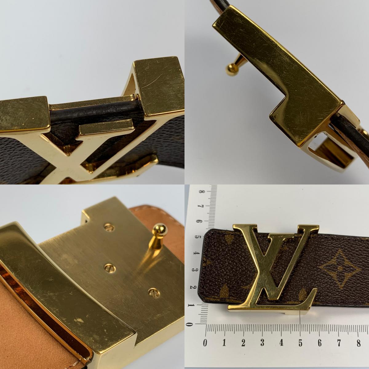 LOUIS VUITTON | ルイ・ヴィトン サンチュールLVイニシャル ベルト M9608 サイズ:95/38 AC2119【姫路東店】