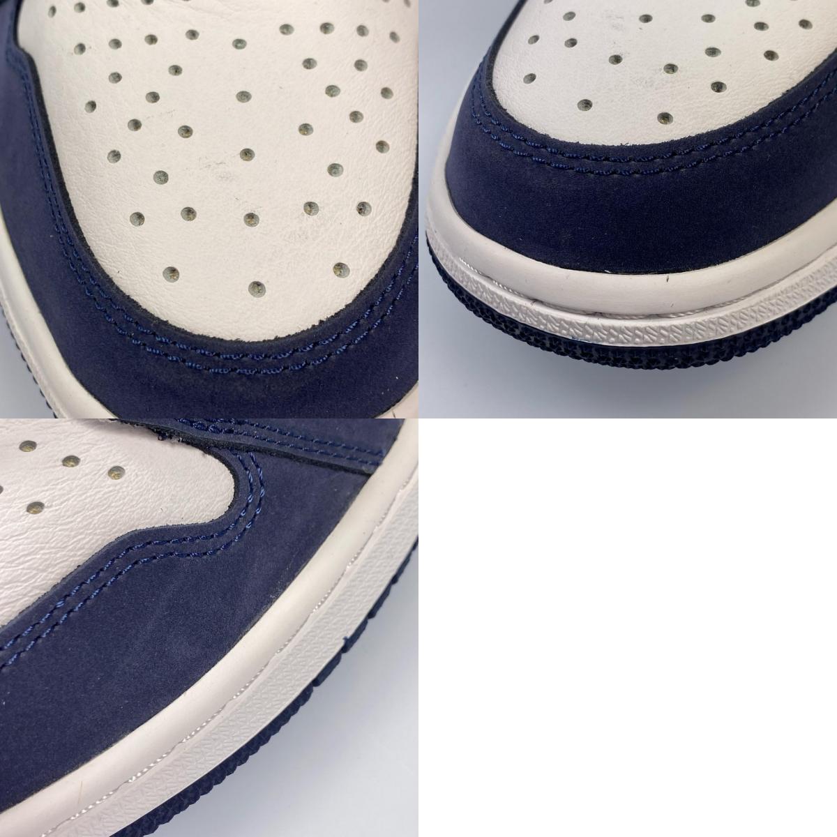 NIKE | ナイキ AIR JORDAN 1 RETRO HIGH OG CO.JP MIDNIGHT NAVY スニーカー DC1788-100 2020A/W サイズ:27.5cm ホワイト 27.5cm【姫路東店】