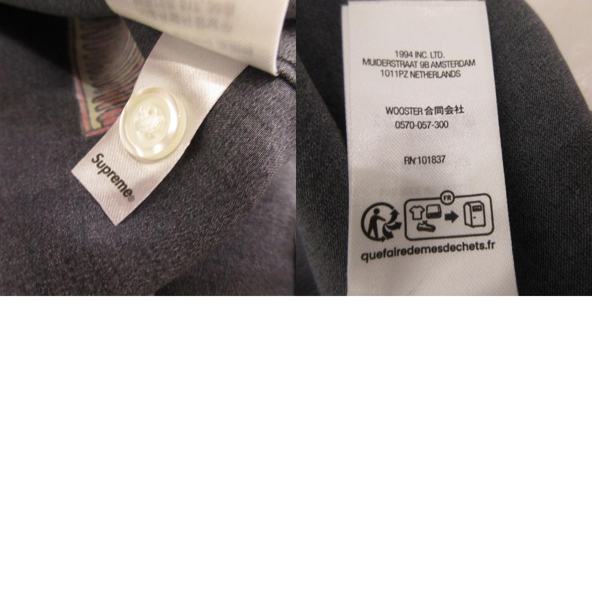 Supreme | シュプリーム Guns Silk S/S Shirt 半袖シャツ ブラック サイズ:M【姫路東店】