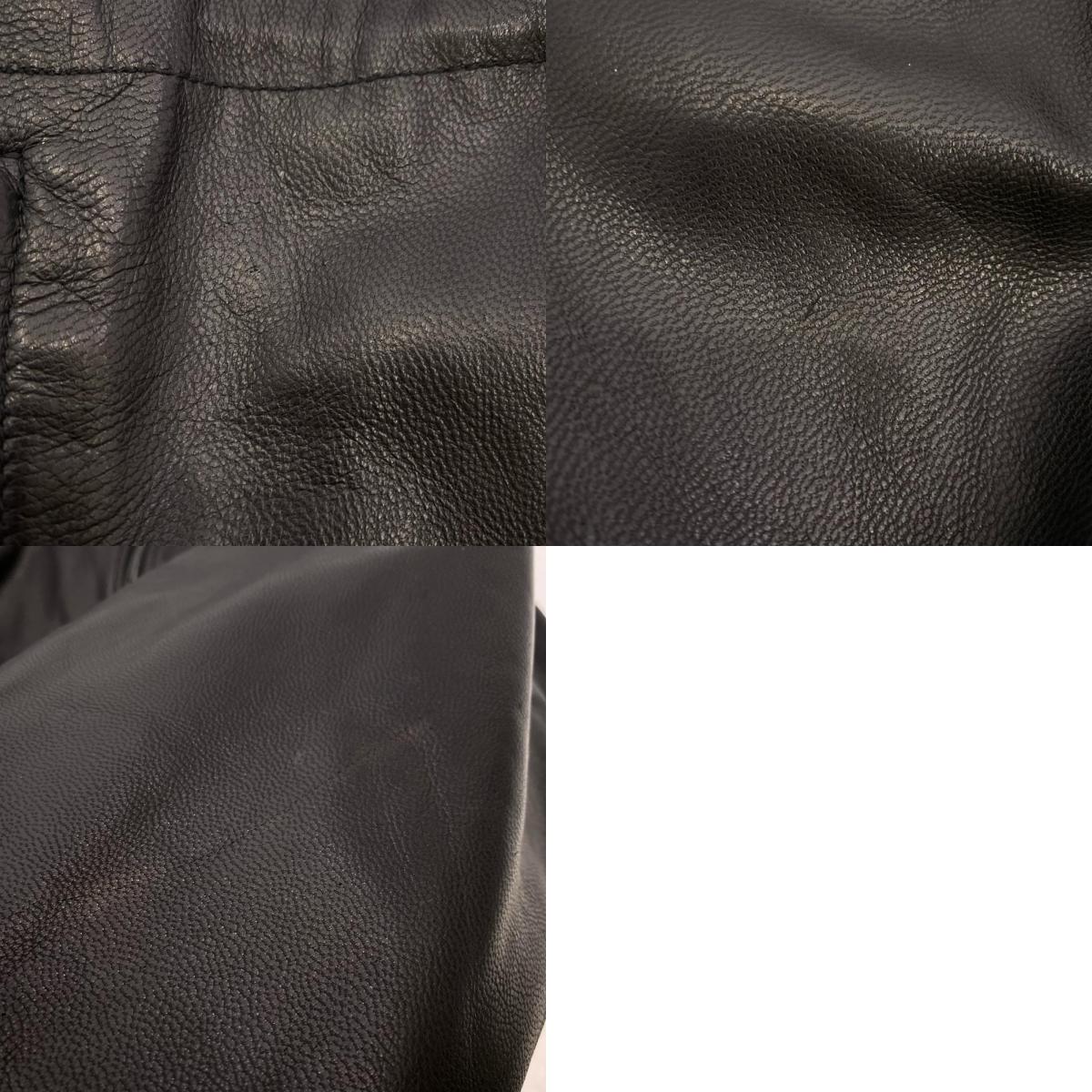 LIDNM | リドム GOAT LEATHER TECH BLOUSON レザー Im24ss02571 2024S/S ブラック サイズ:M【姫路東店】