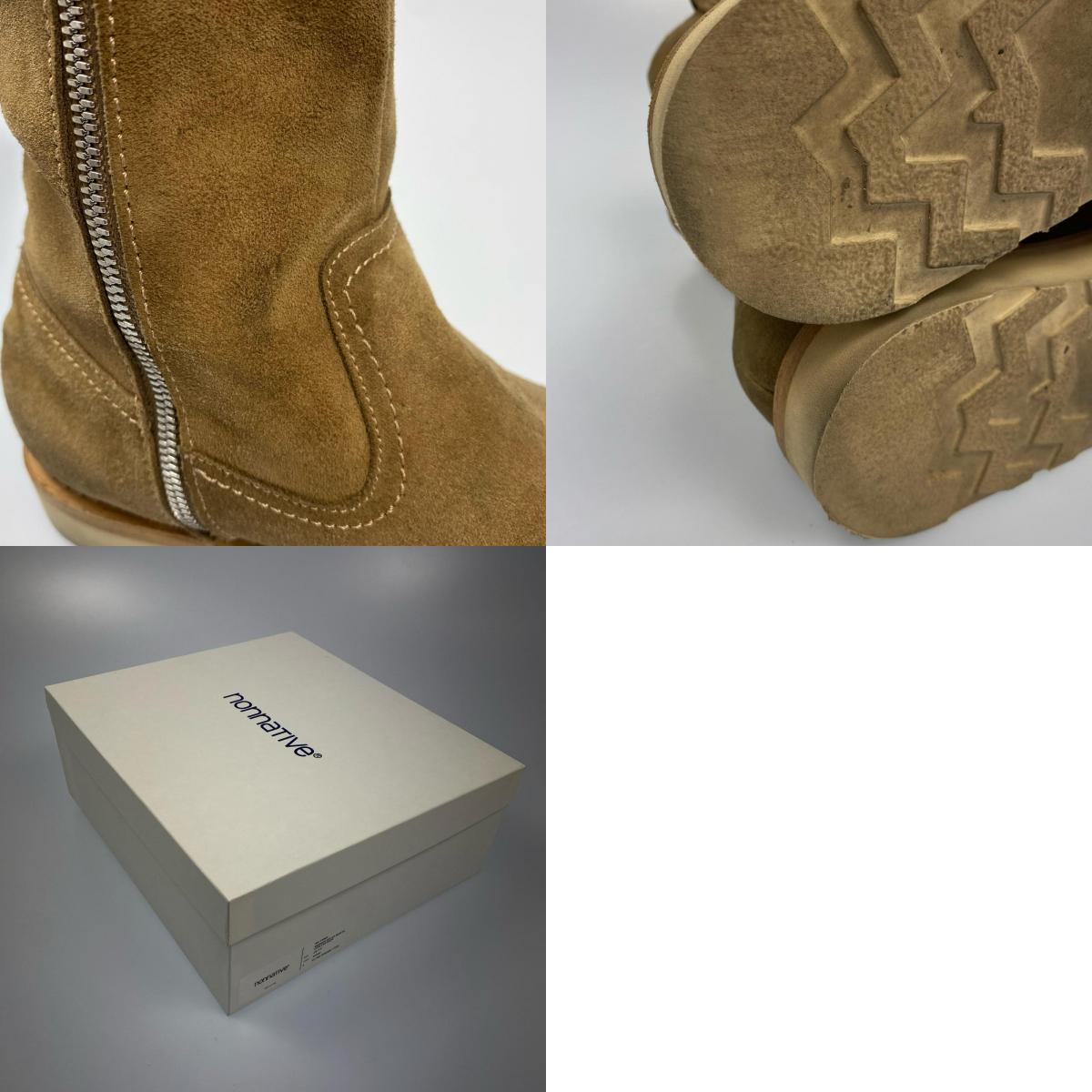 nonnative | ノンネイティブ WORKER ZIP UP BOOT ブーツ NN-F4503 サイズ:UK7.5 カーキ【姫路東店】