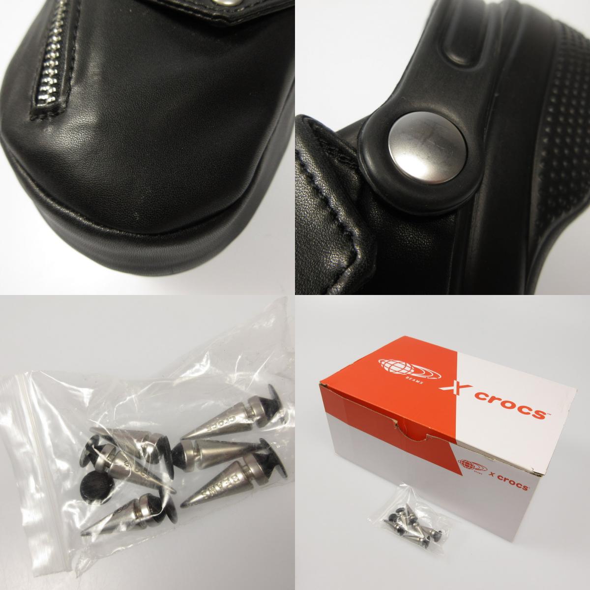 CROCS | クロックス Riders CLASSIC CLOG サンダル ×BEAMS ブラック【姫路東店】