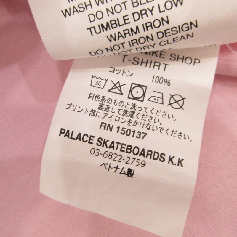 PALACE SKATEBOARDS | パレススケートボード PALACE NIKE SHOP T-SHIRT TOKYO PINK 半袖Tシャツ ×NIKE ピンク サイズ:L【姫路東店】