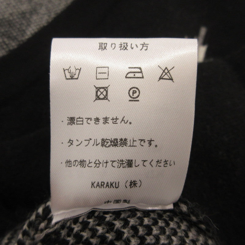 Karaku カラク カーディガン ブラック サイズ:S【姫路東店】