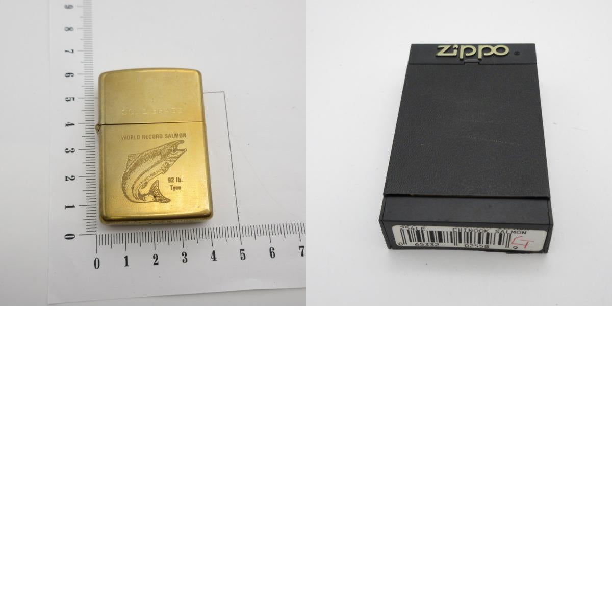 ZIPPO | ジッポ SOLID BRASS ライター 1995年製 ゴールド【姫路東店】