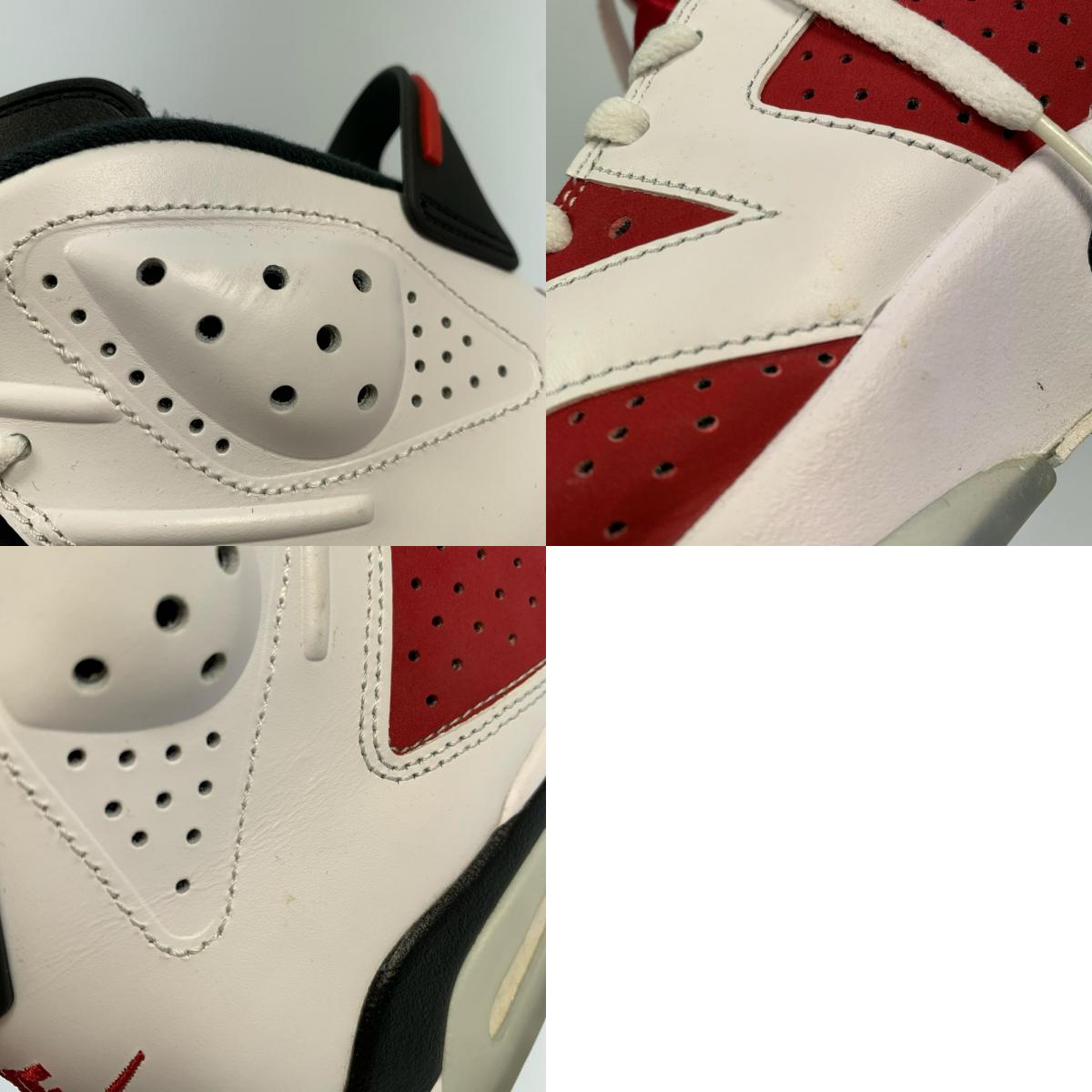 NIKE | ナイキ AIR JORDAN 6 RETRO CARMINE スニーカー CT8529-106 2021S/S サイズ:26.0cm レッド【姫路東店】