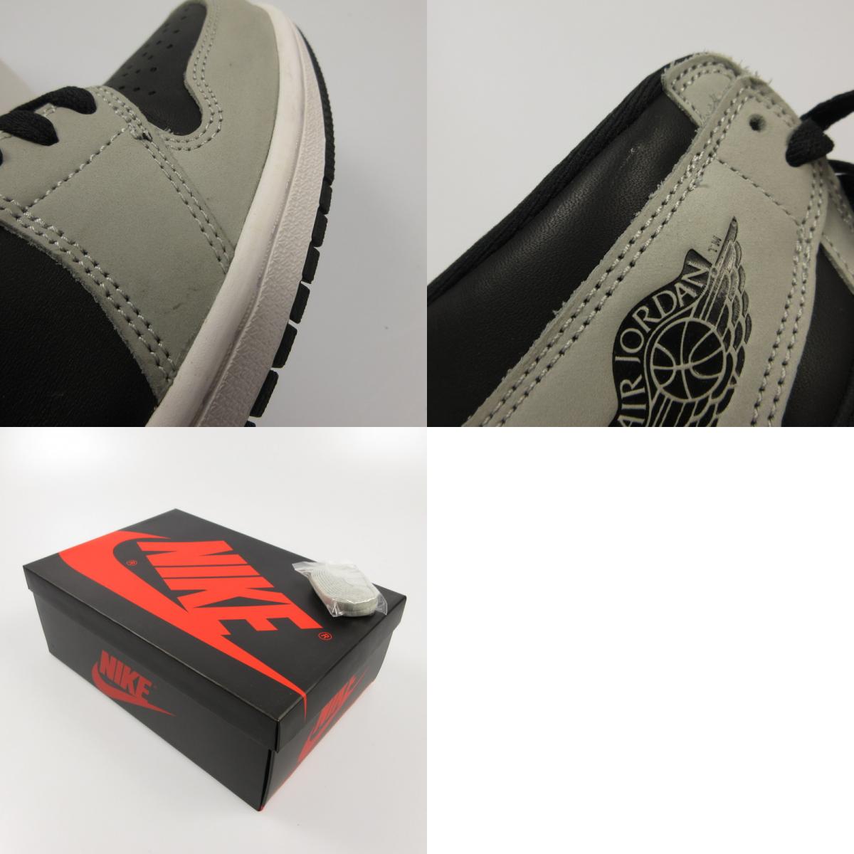 NIKE | ナイキ AIR JORDAN 1 HIGH OG SHADOW 2.0 スニーカー 555088-035 グレー 26cm【姫路東店】