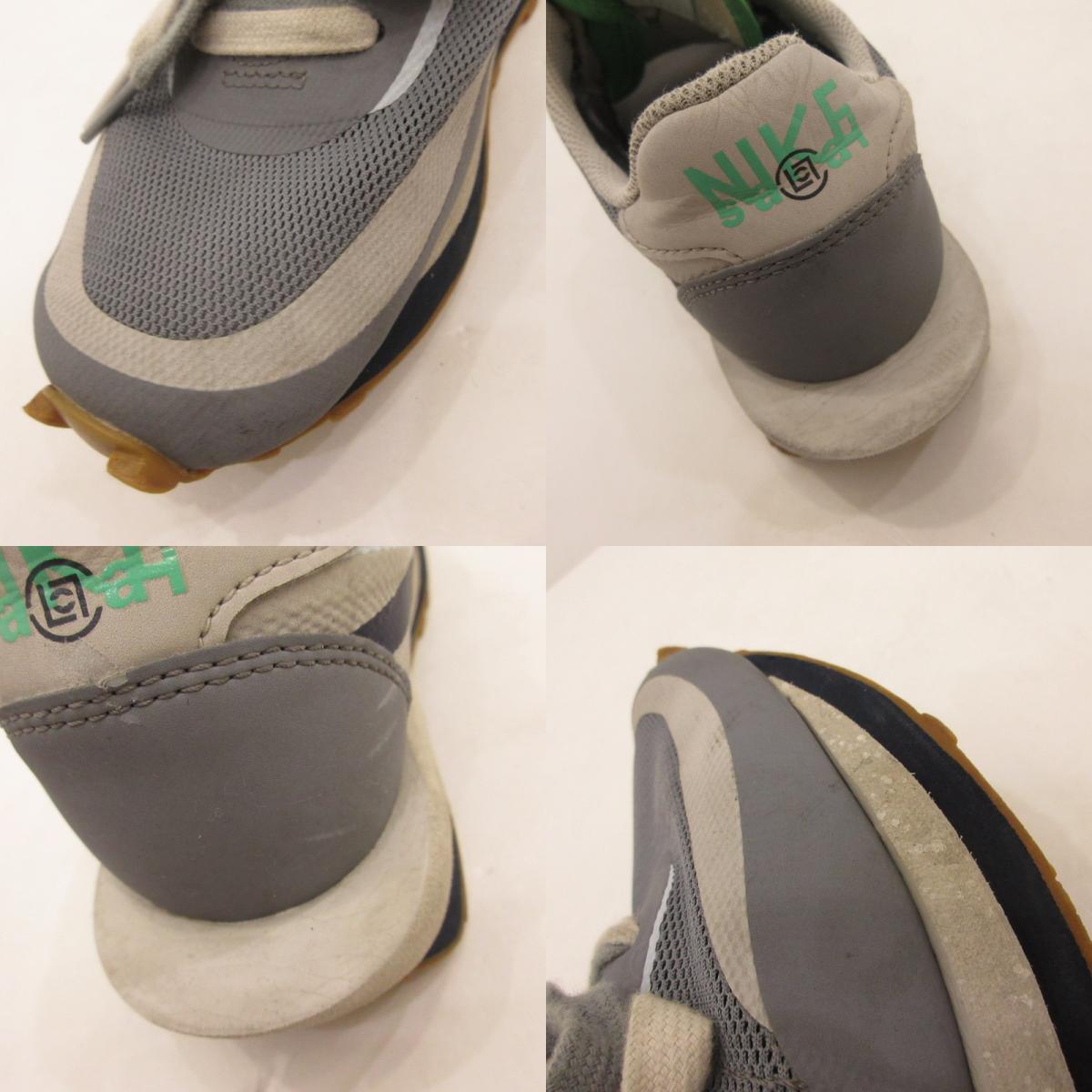 NIKE | ナイキ LD Waffle 'Grey Obsidian/Cool Grey' スニーカー DH3114-001 ×CLOT ×sacai グレー 25.5cm【姫路東店】