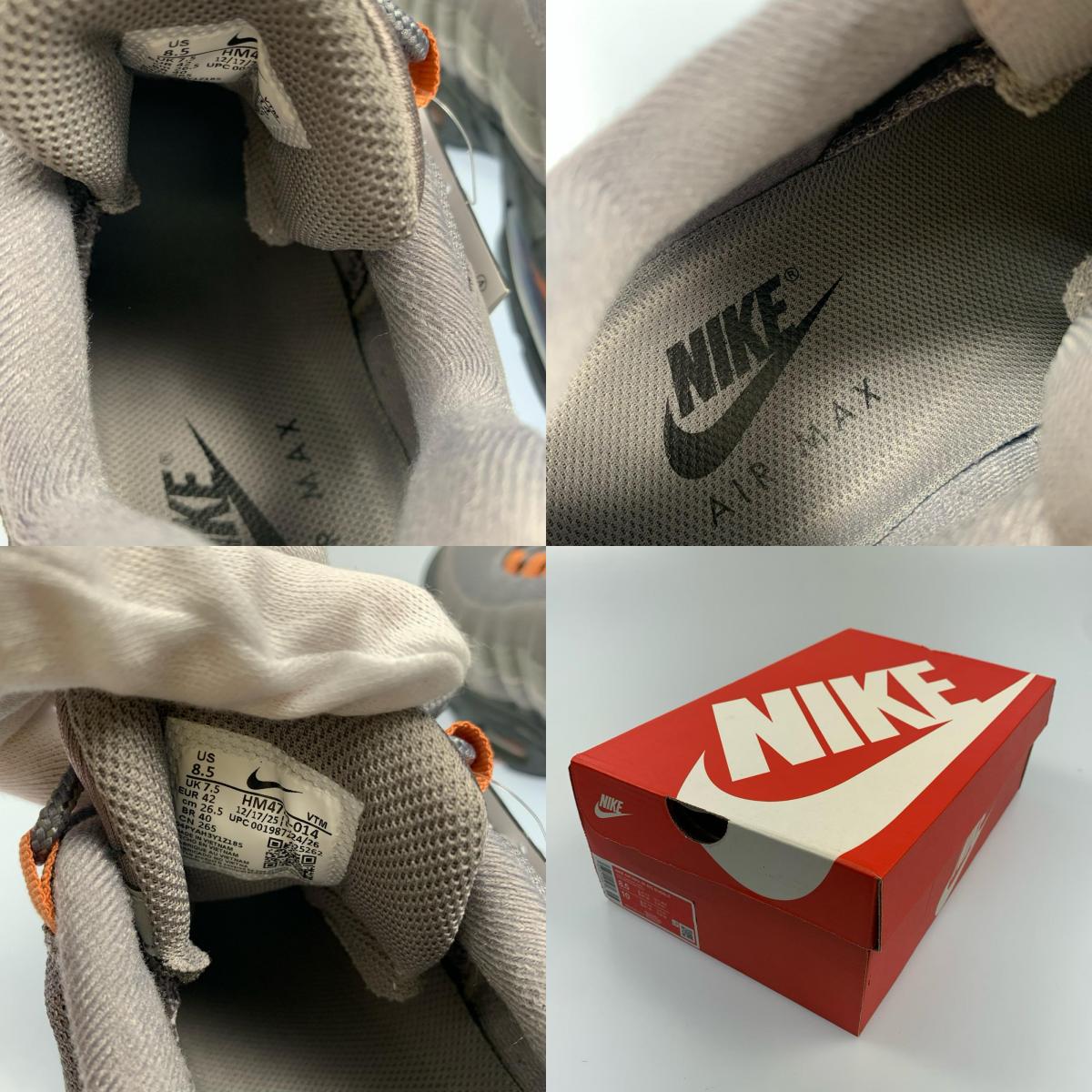 NIKE | ナイキ AIR MAX 95 BIG BUBBLE 'CURRY' スニーカー HM4740-014 2026S/S サイズ:26.5cm グレー【姫路東店】