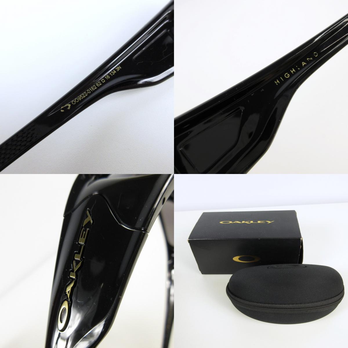 OAKLEY | オークリー HIGHLAND サングラス OO9522-0162 サイズ:62□16 ブラック【姫路東店】