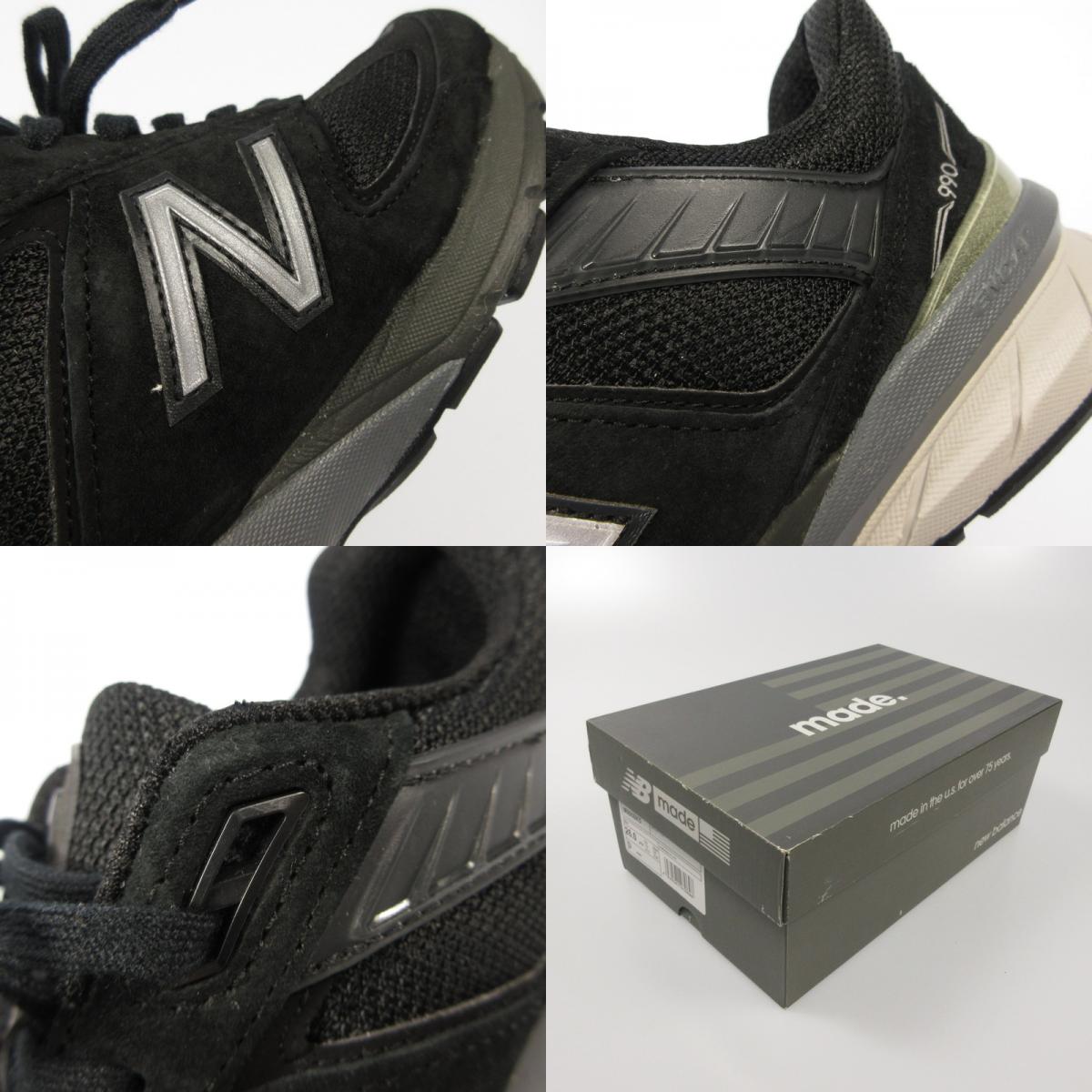NEW BALANCE | ニューバランス スニーカー M990BK5 ブラック 26cm【姫路東店】
