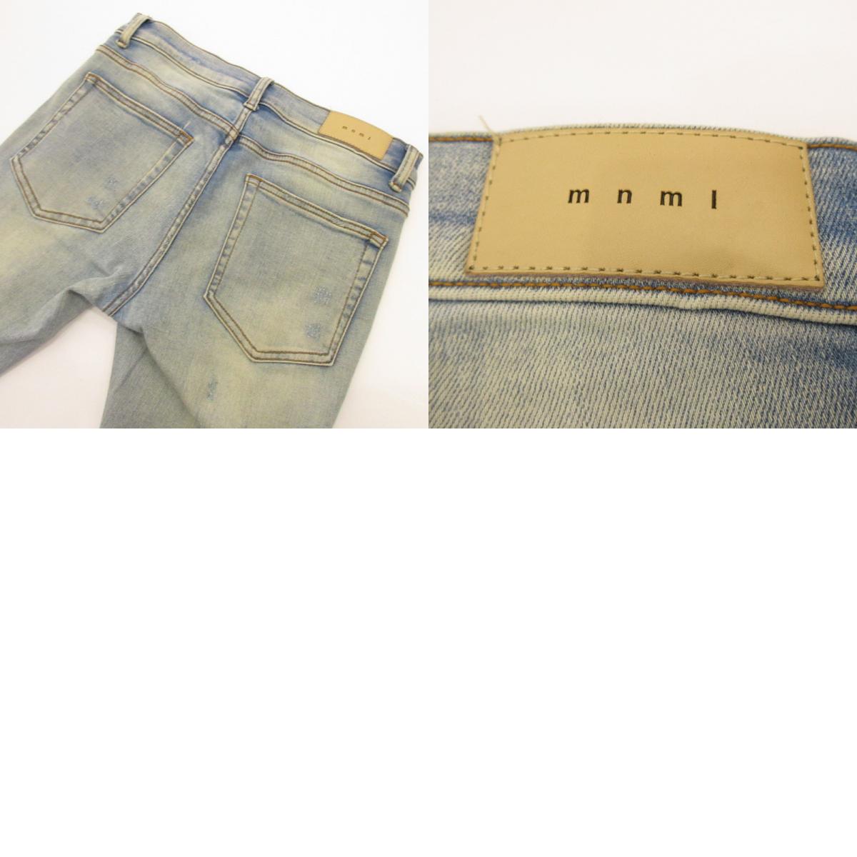 mnml | ミニマル X214 SKINNY デニムパンツ ブルー サイズ:30【姫路東店】