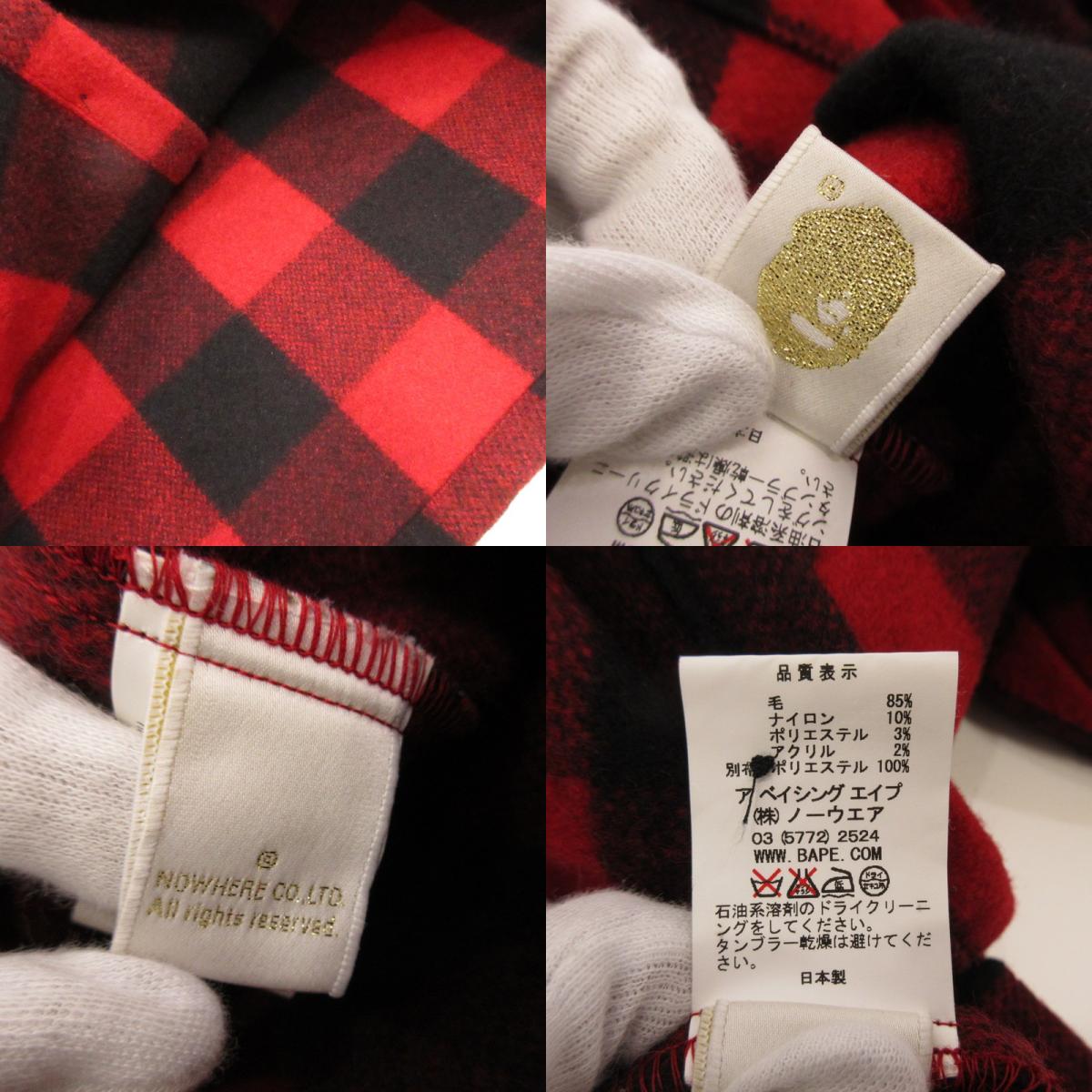 A BATHING APE | アベイシングエイプ その他アウター 1860-131-054 サイズ:M【姫路東店】