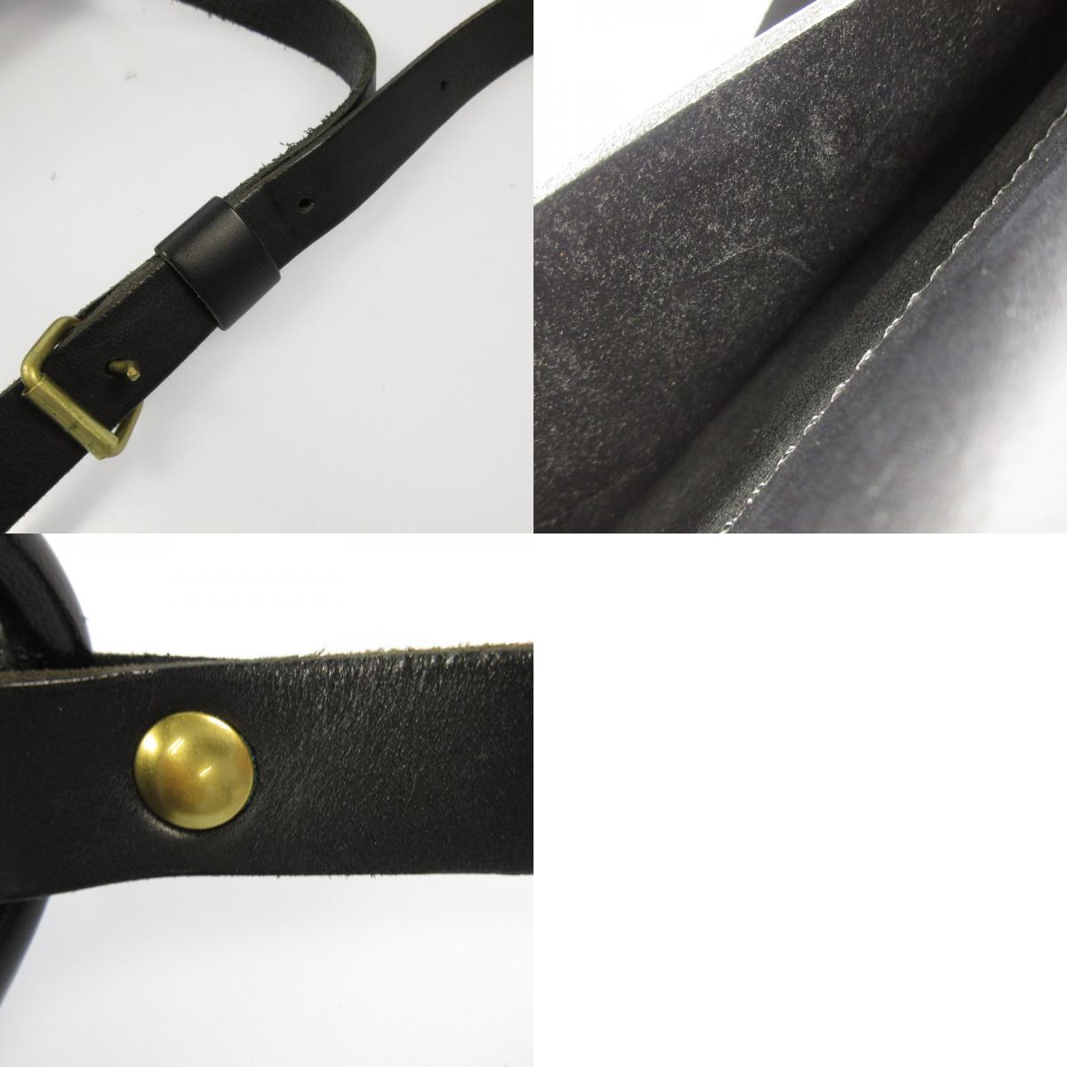 HERZ | ヘルツ ハードムーンショルダー Sサイズ ショルダーバッグ CK-36 ブラック【姫路東店】