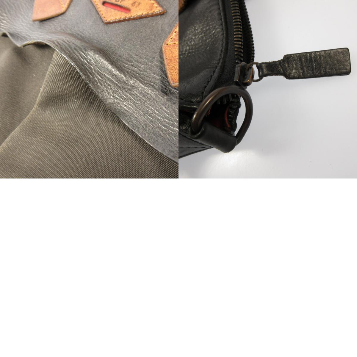 LEON FLAM レオンフラム Comte de la Vaulx その他バッグ Sac21H ブラック【姫路東店】