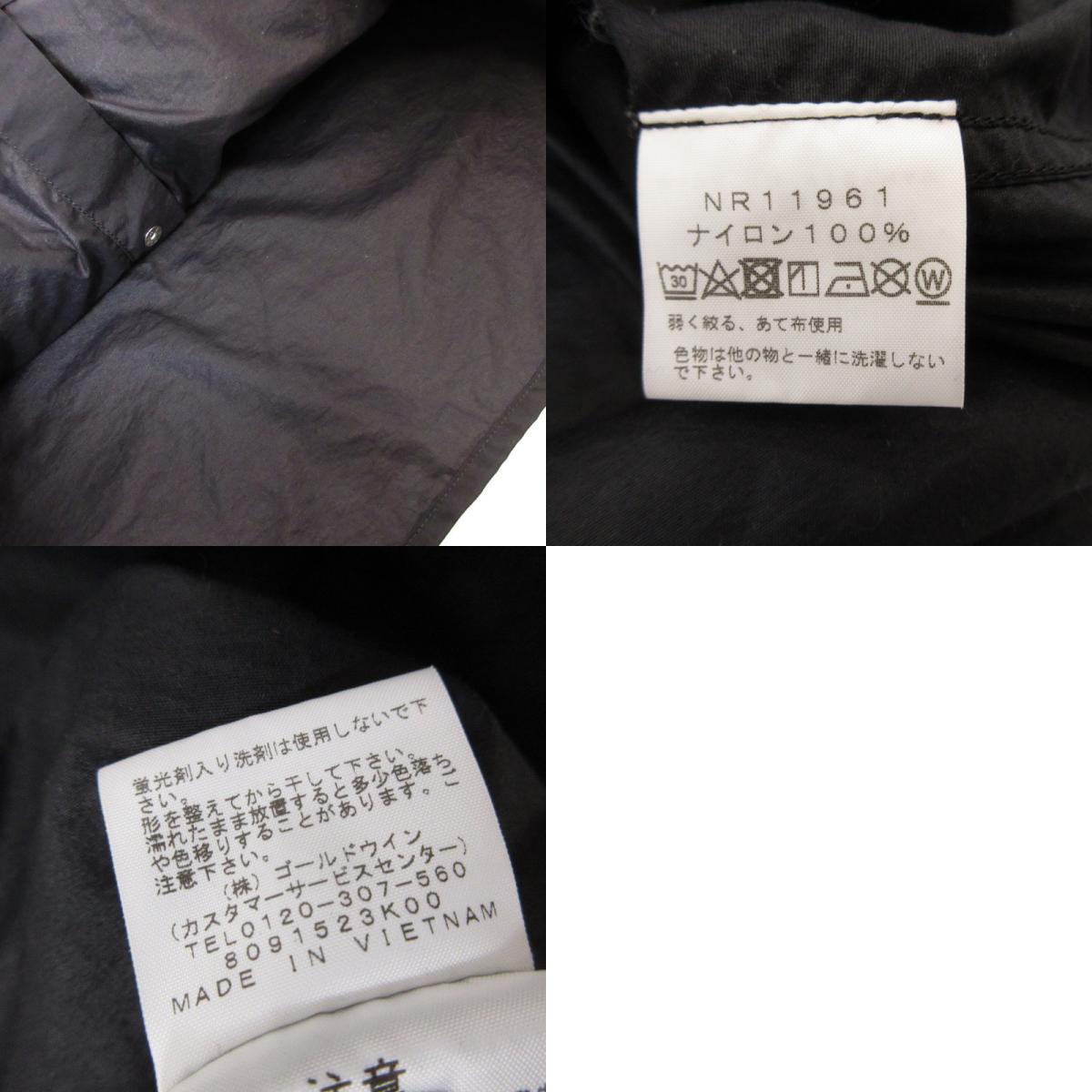 THE NORTH FACE | ザ・ノースフェイス L/S Nuptse Shirt 長袖シャツ NR11961 2019S/S ブラック サイズ:M【姫路東店】