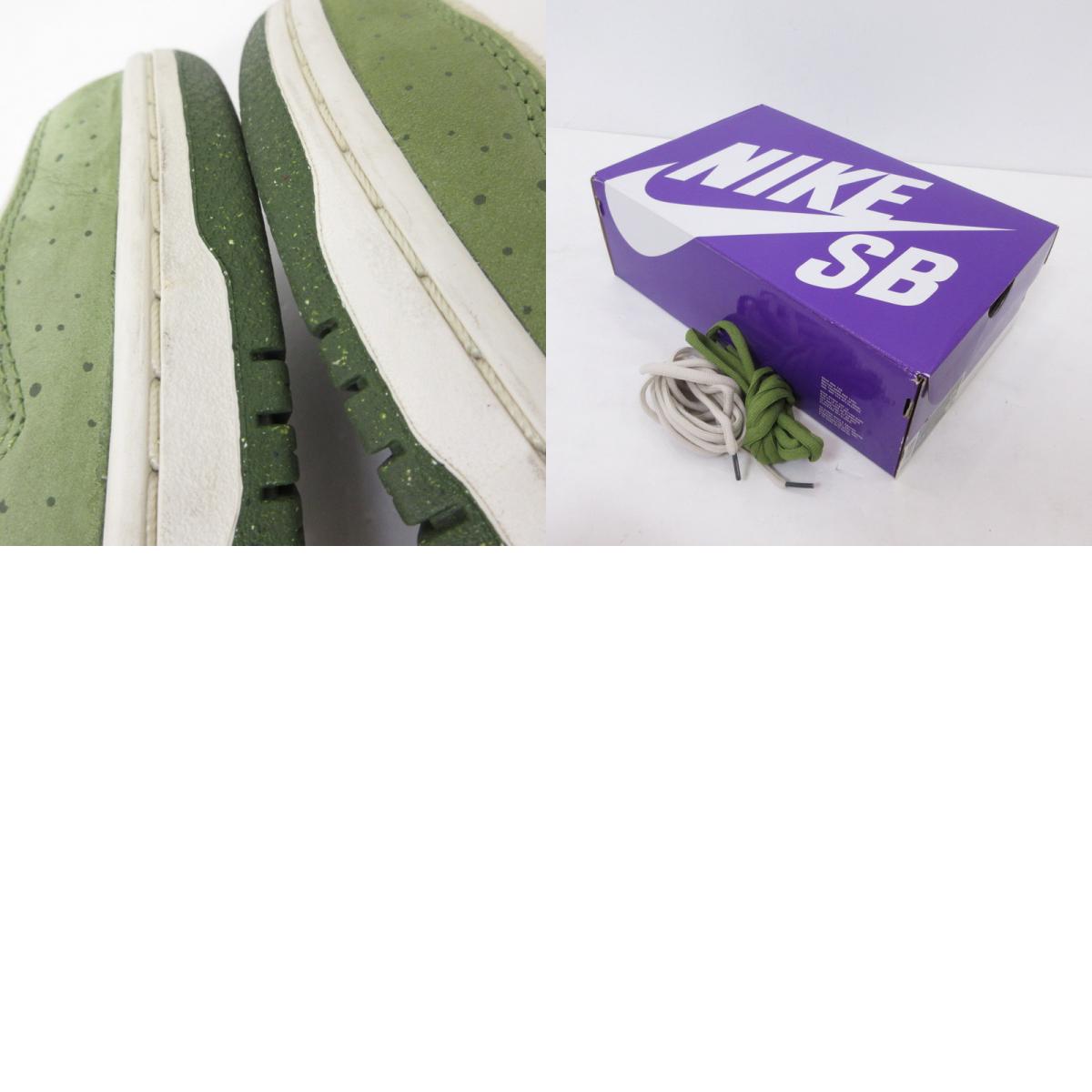 NIKE | ナイキ SB DUNK LOW MATCHA スニーカー HF8022-300 2025S/S グリーン 27cm【姫路東店】